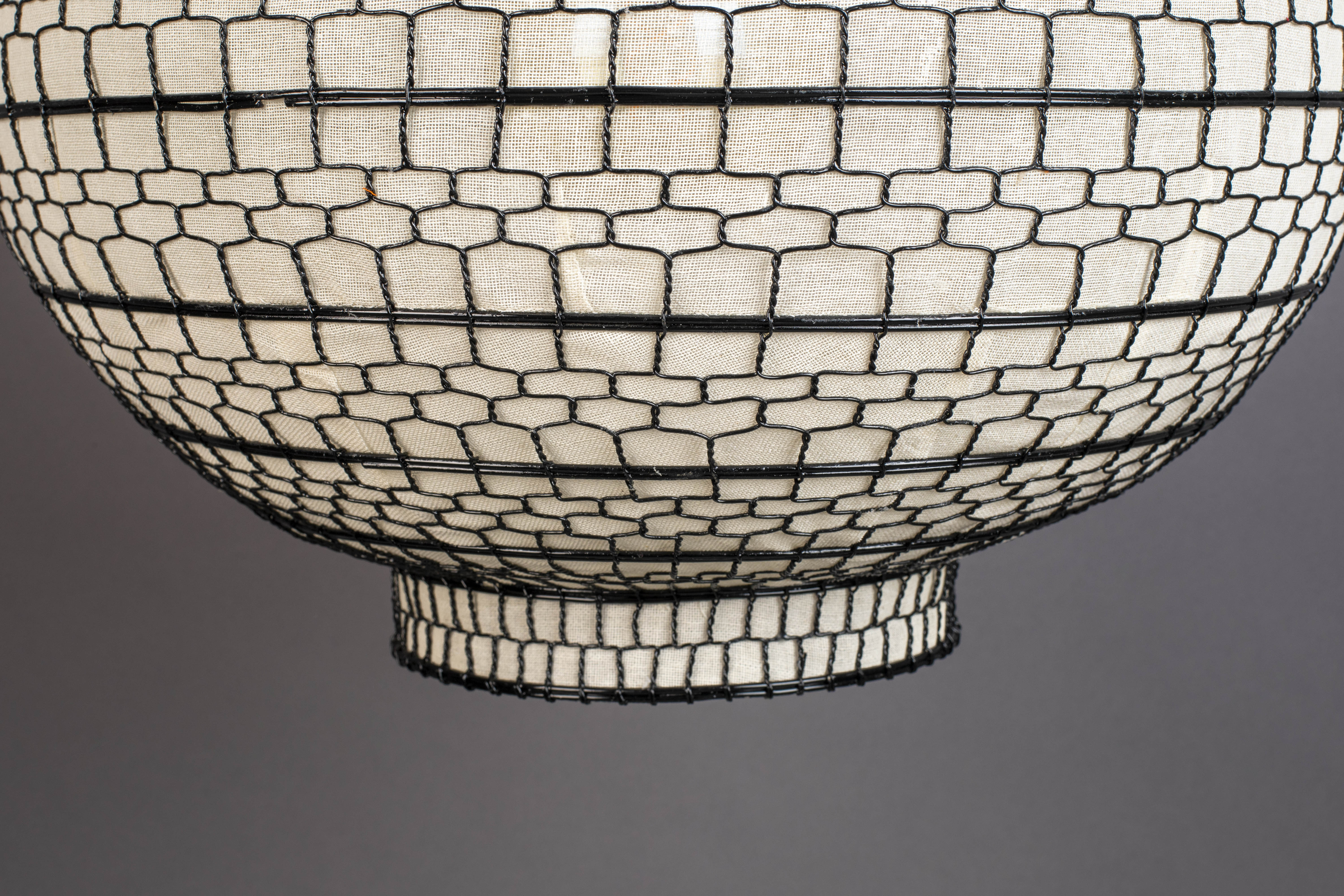 Dutchbone Ming Gauze Round 45 Pendant Lamp